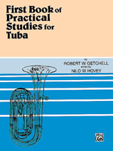 PRACTICAL STUDIES FOR TUBA #1 cover Thumbnail